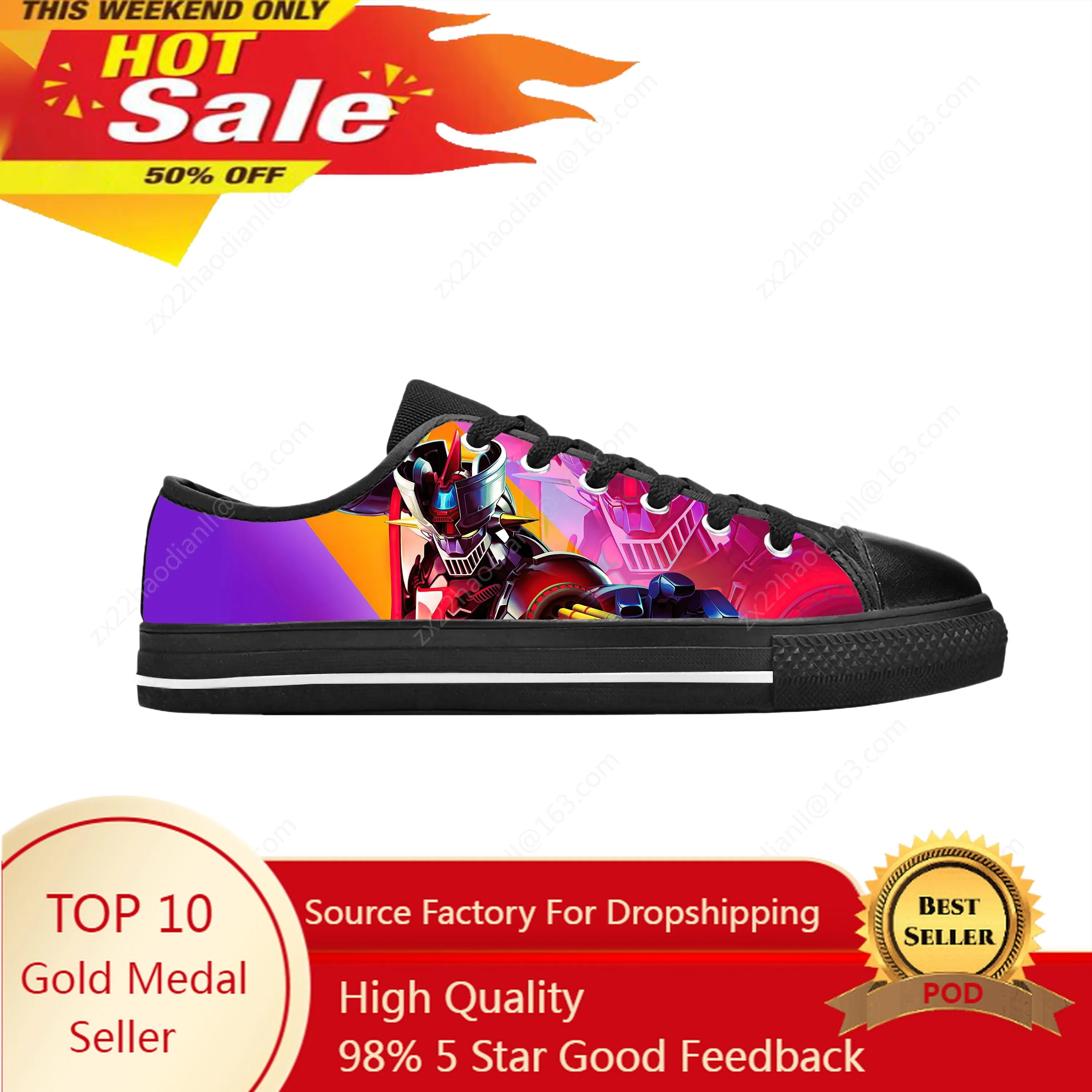 Women'S Shoes Z - Japanese Anime Cartoon Manga Mazinger Z