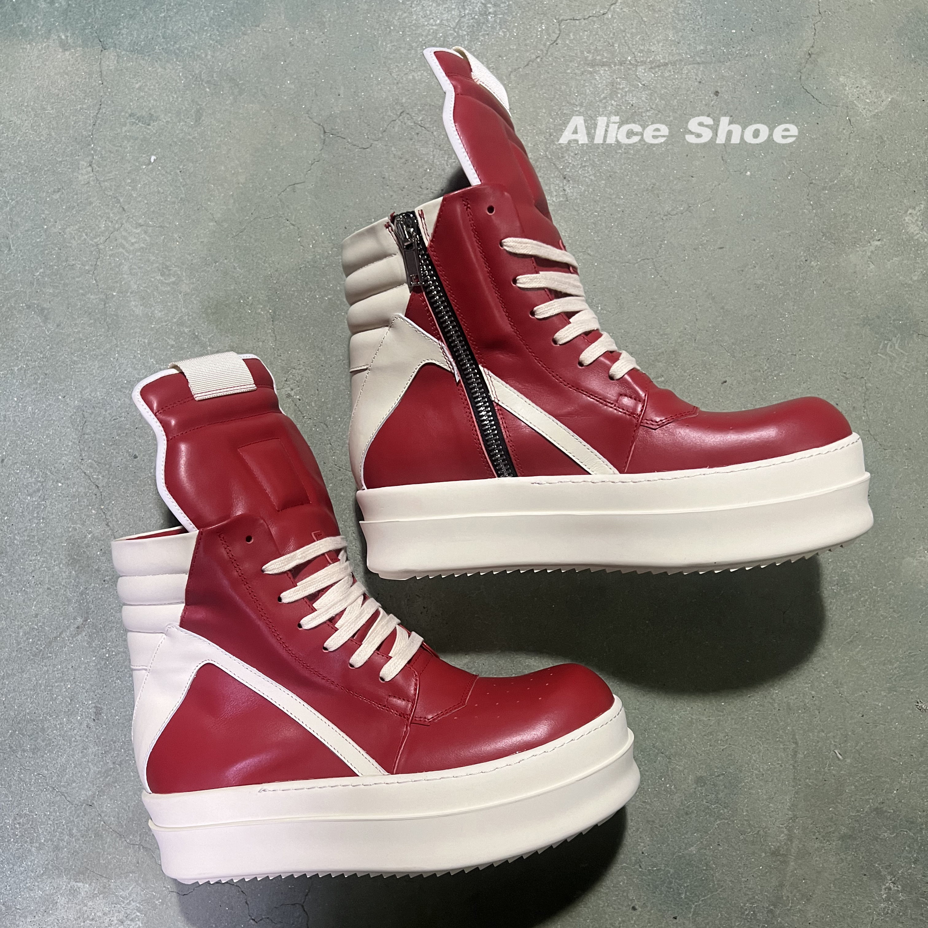 Women'S Shoes Rick Owens - Designer Women Ankle Boot Platform 6cm