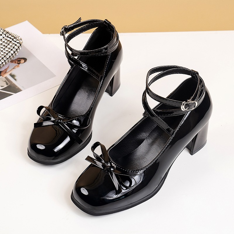 Black Retro Cross-Tie Pumps Ca - đánh giá và giá Women'S Shoes Burgundy