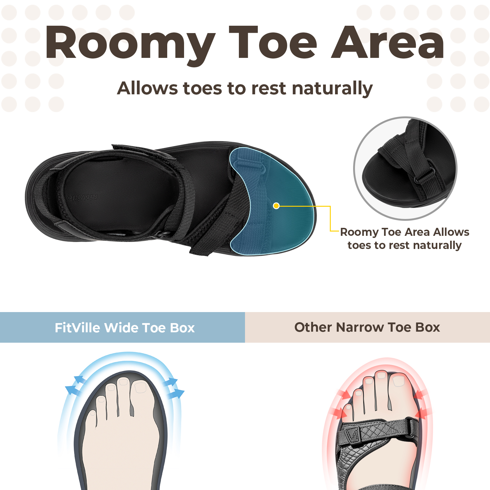 FitVille Women‘s Summer Sandal - đánh giá và giá Women'S Shoes With Arch Support