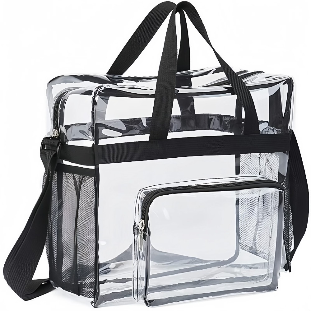 Clear Tote Bag Heavy Duty Plas - đánh giá và giá Women Shoes Zipper