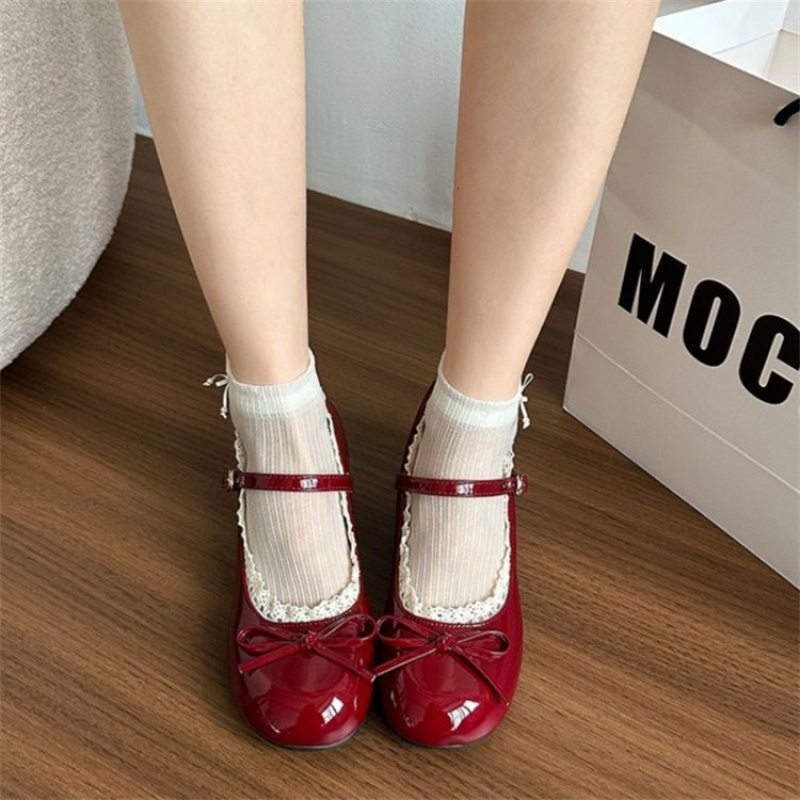 2026 Spring/Fall Women's High- - đánh giá và giá Women'S Shoes Burgundy