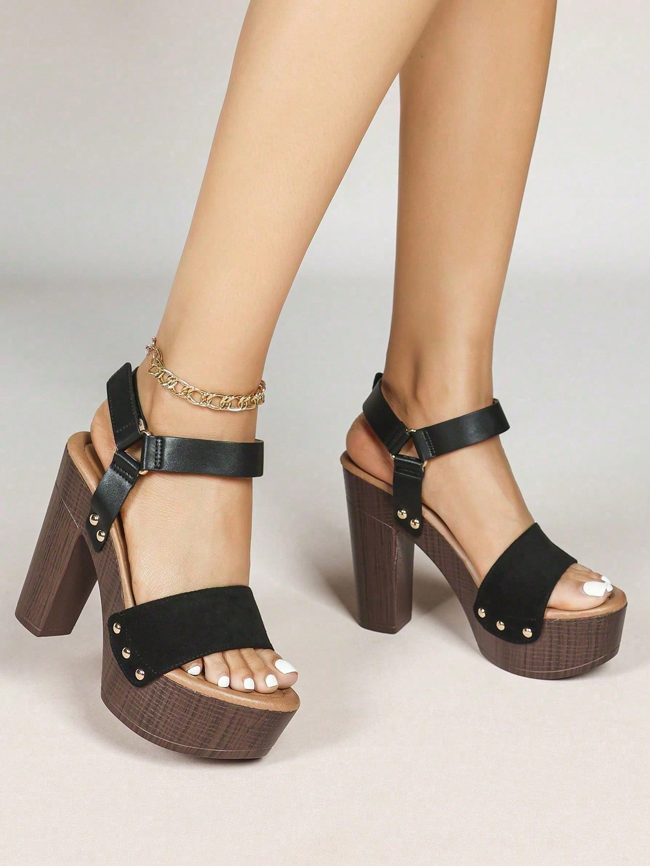 Women Crisscross Band Fashion  - đánh giá và giá Block Heel Ankle Boots