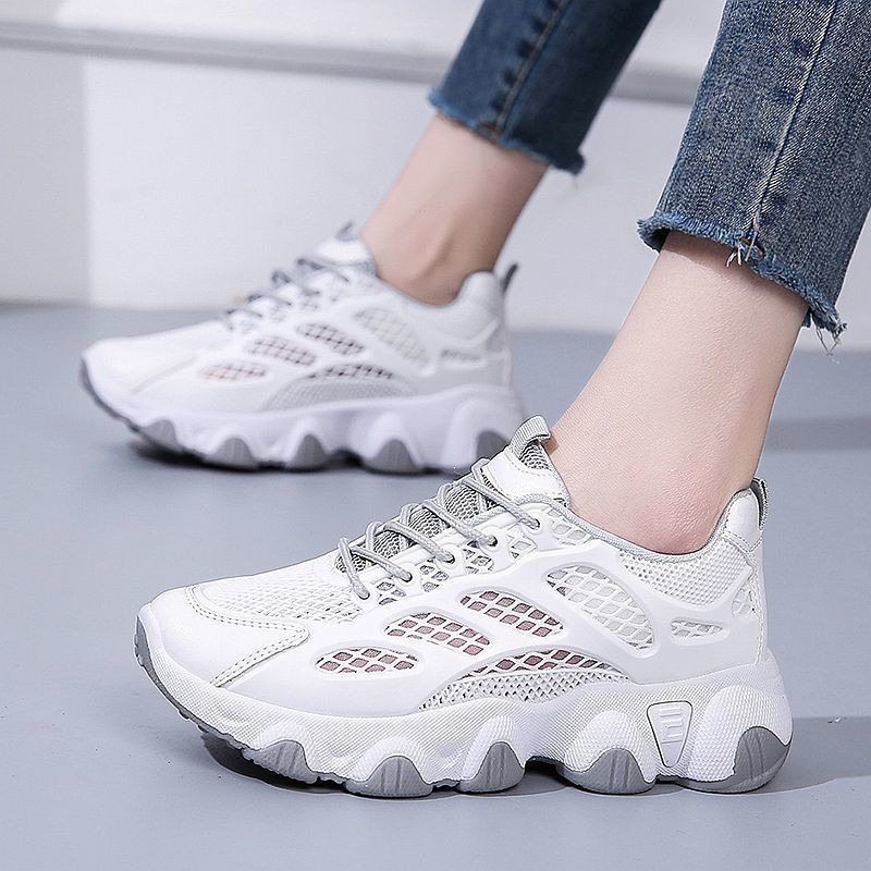 Breathable Mesh Chunky Sneaker - đánh giá và giá Women Shoes Running