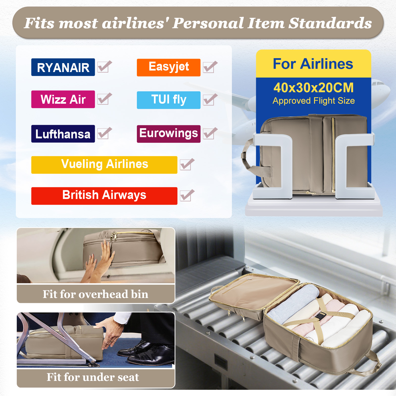 Ryanair 40x30x20 Travel Backpa - đánh giá và giá Women Shoes Zipper