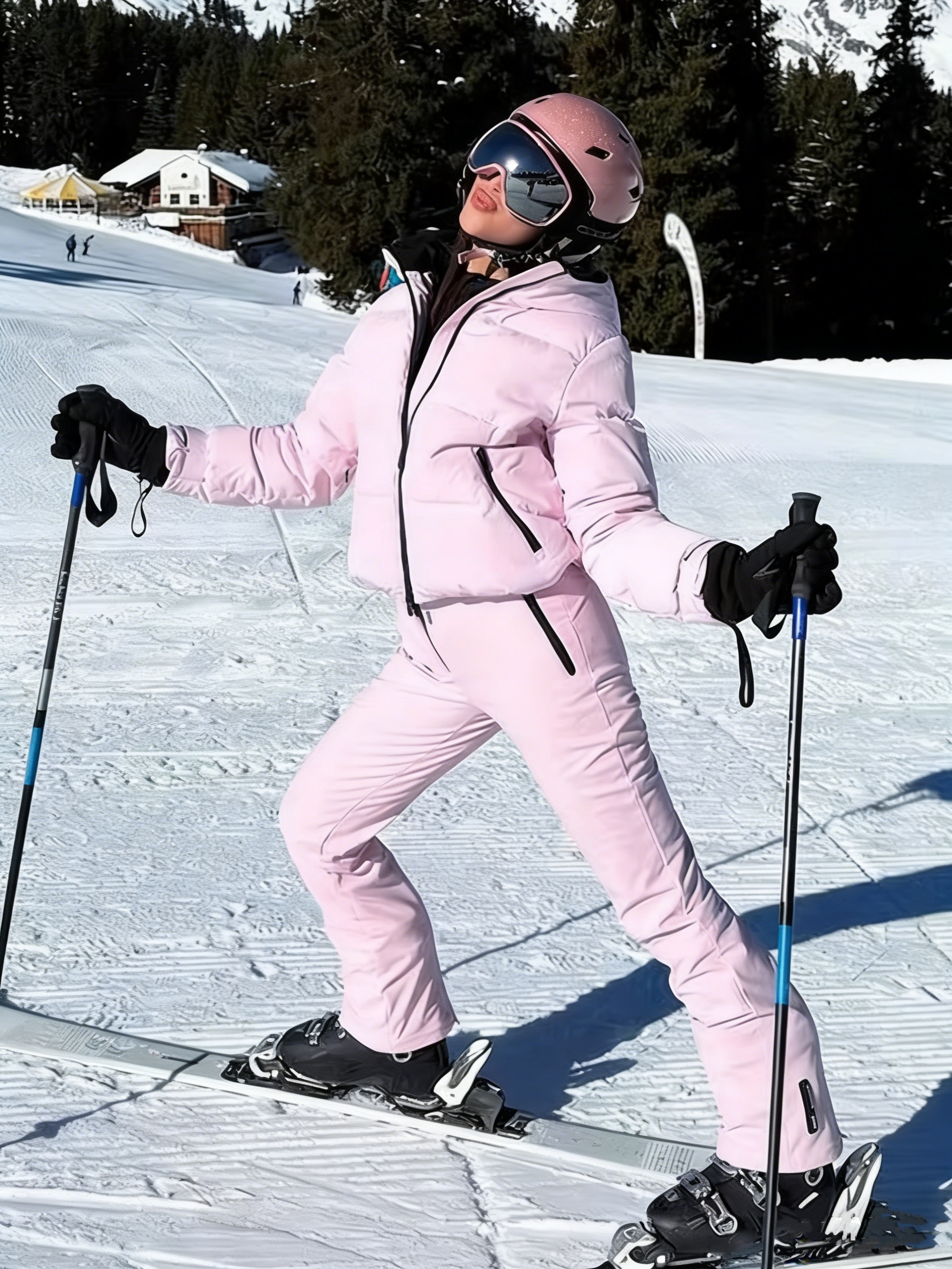 Winter Pink Thicken Warm Women - đánh giá và giá Women Shoes Zipper