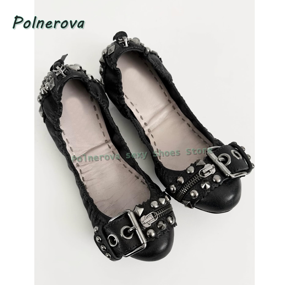 Rivet Belt Buckle Mary Jane Sh - đánh giá và giá Women Shoes Zipper