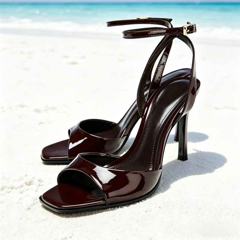 Elegant Burgundy Patent Leathe - đánh giá và giá Women'S Shoes Burgundy