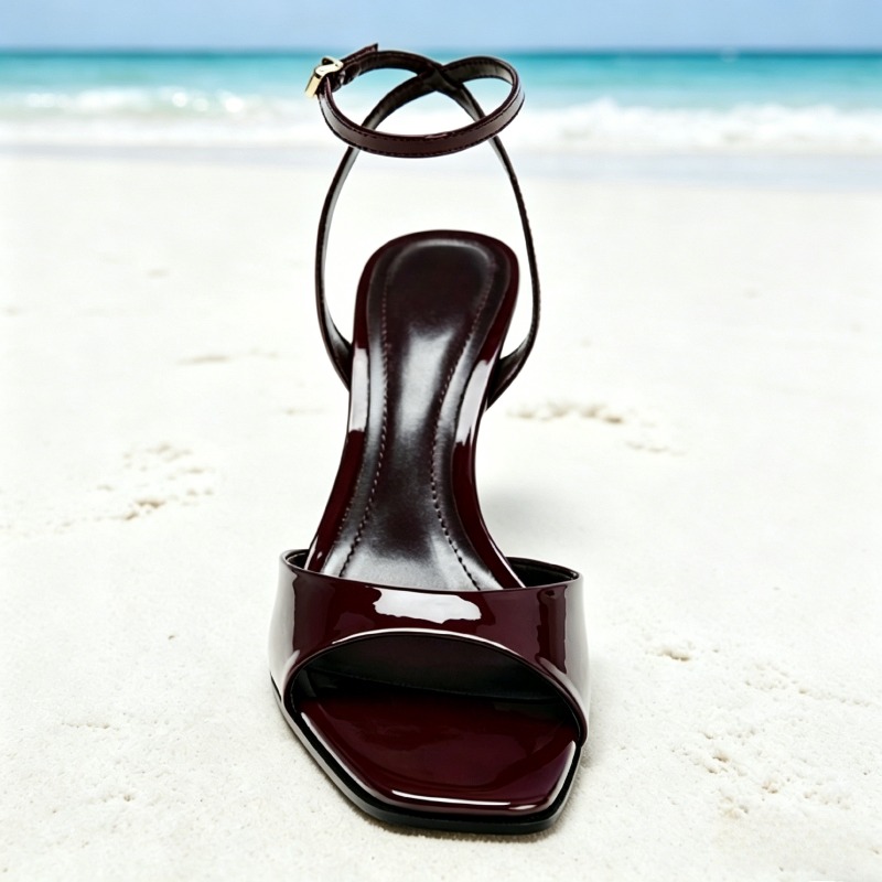 Elegant Burgundy Patent Leathe - đánh giá và giá Women'S Shoes Burgundy