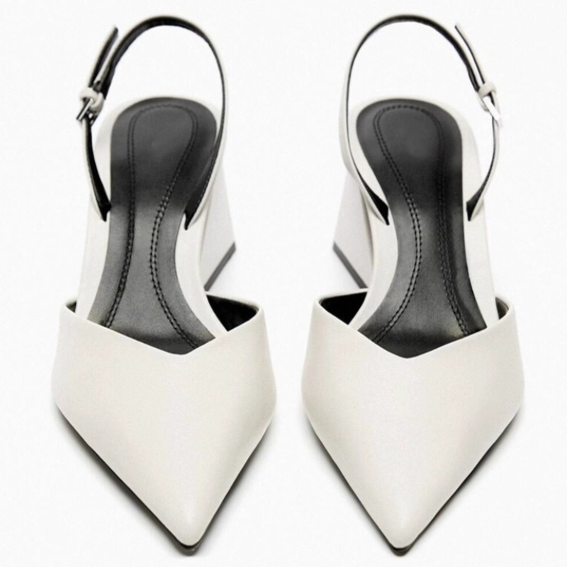 Fashion Pointed Toe Back Strap - đánh giá và giá Women'S Shoes Burgundy