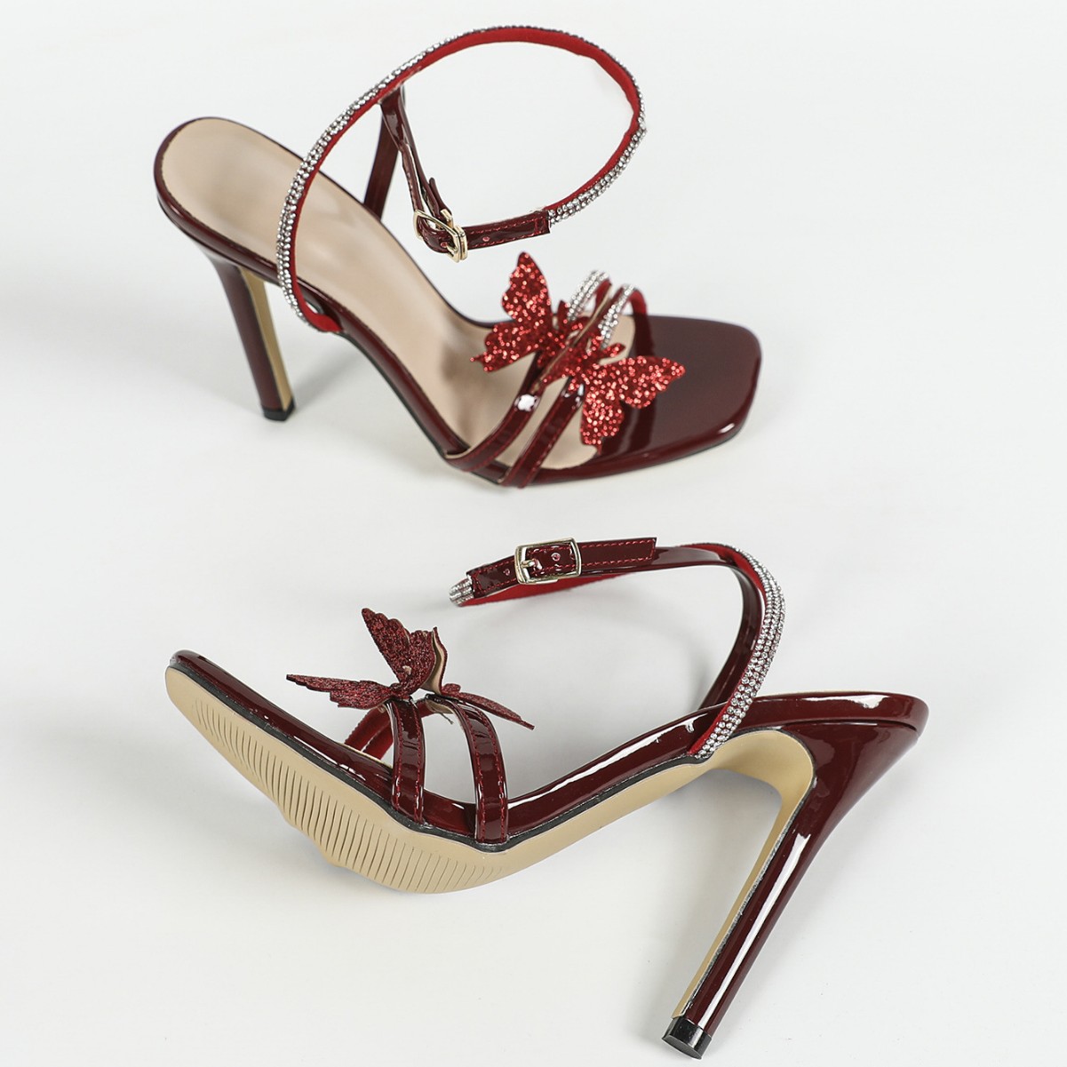 Sandalias De Mujer Verano 2025 - đánh giá và giá Women'S Shoes Burgundy