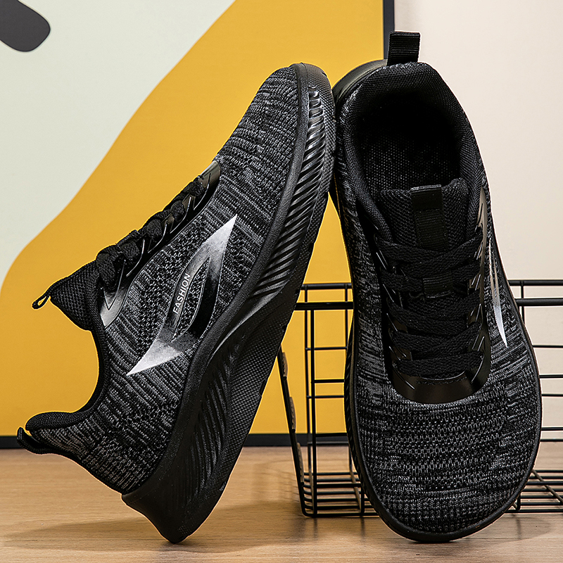 2025 Autumn Black Knitted Shoe - đánh giá và giá Women Shoes Running
