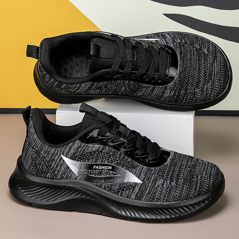 2025 Autumn Black Knitted Shoe - đánh giá và giá Women Shoes Running