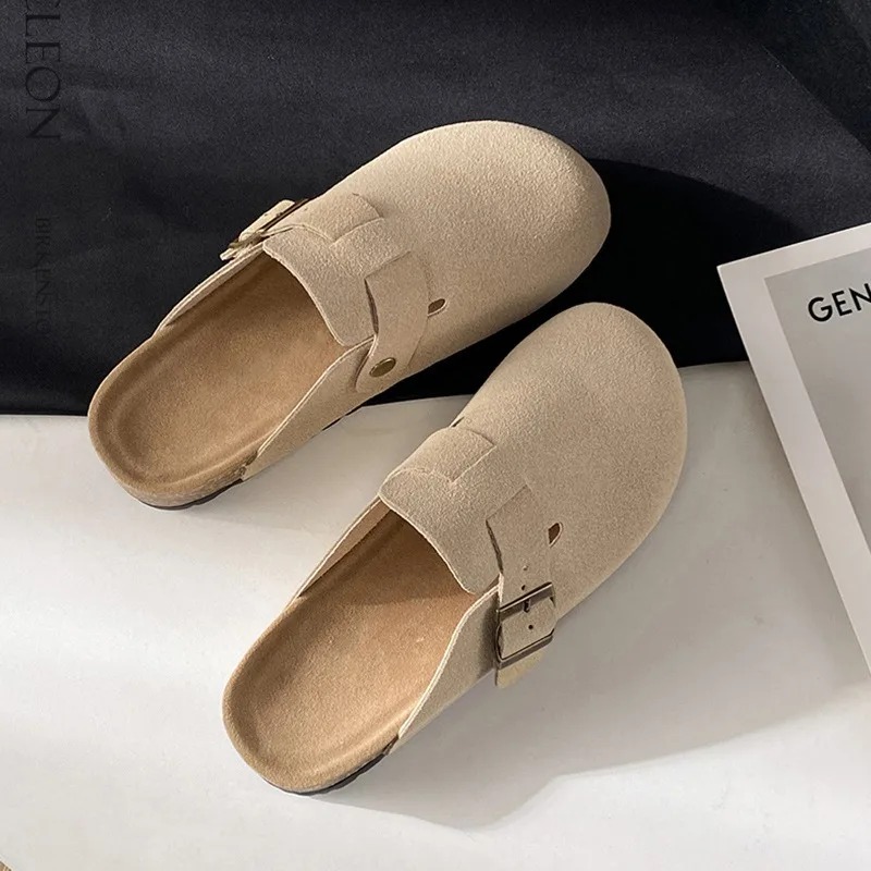 Fashion Women Suede Clogs Slip - đánh giá và giá Women'S Shoes With Arch Support
