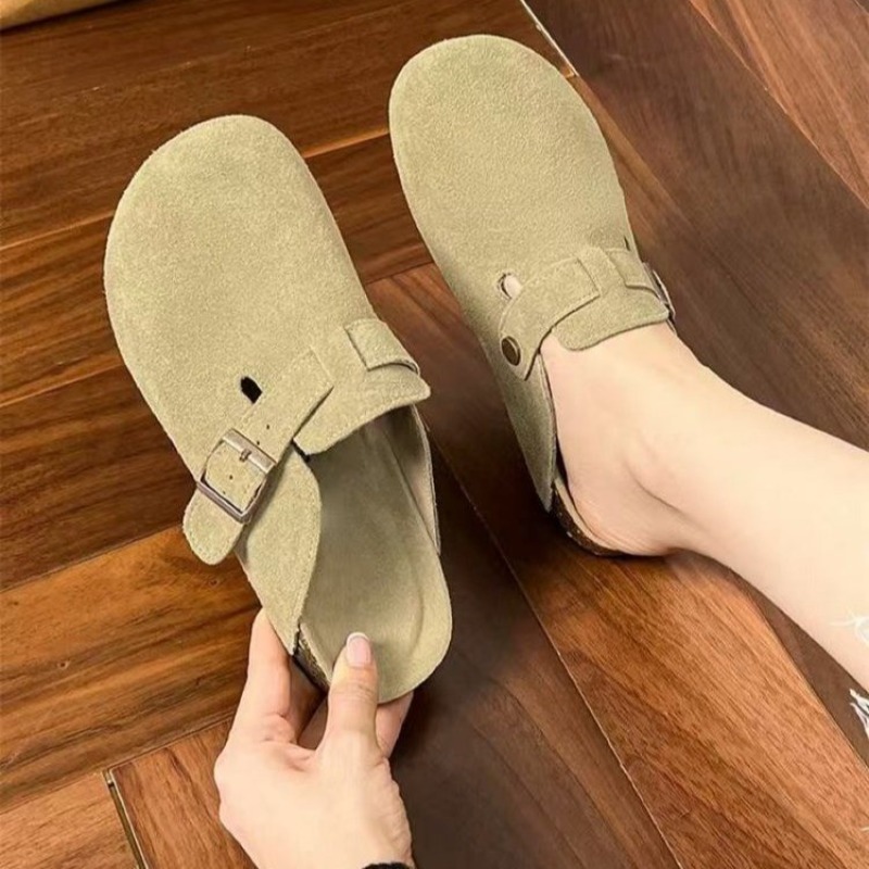 Fashion Women Suede Clogs Slip - đánh giá và giá Women'S Shoes With Arch Support