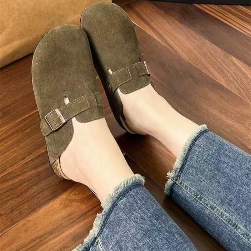 Fashion Women Suede Clogs Slip - đánh giá và giá Women'S Shoes With Arch Support