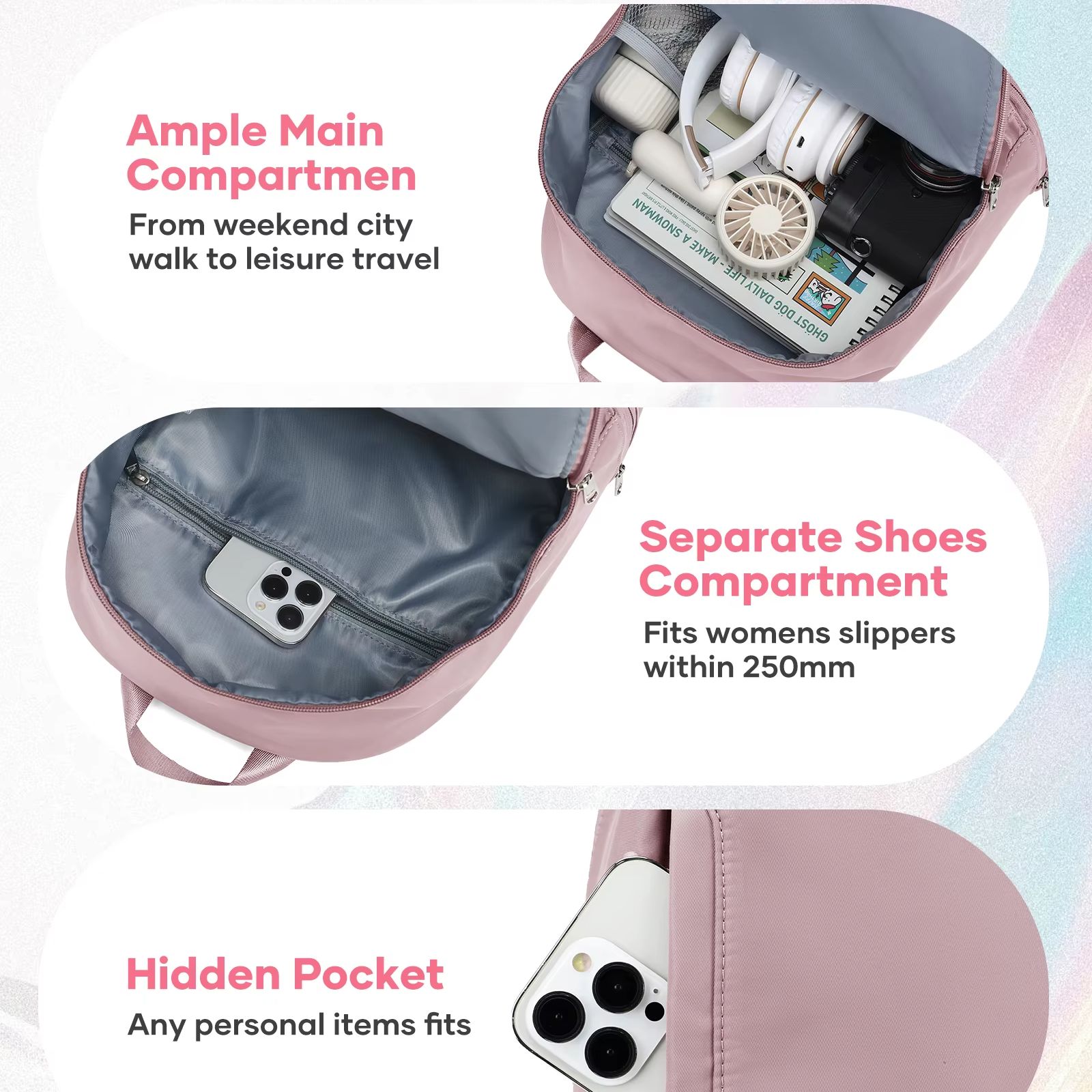 Bag For Women, Small Sports Ba - đánh giá và giá Women Shoes Zipper