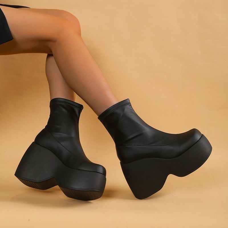 Womens Fashion Chunky Platform - đánh giá và giá Block Heel Ankle Boots