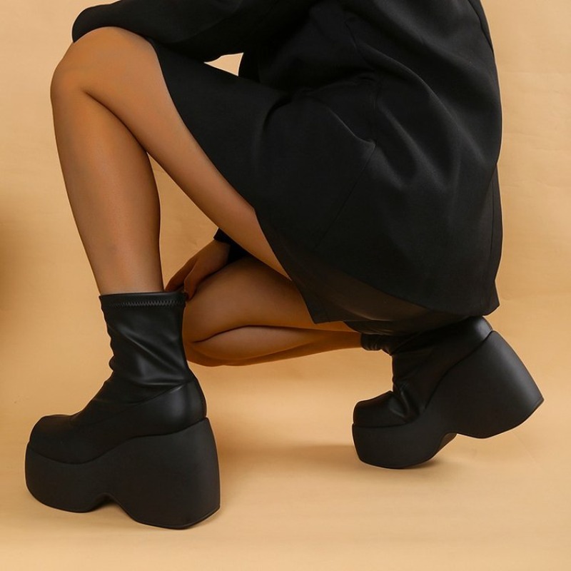 Womens Fashion Chunky Platform - đánh giá và giá Block Heel Ankle Boots