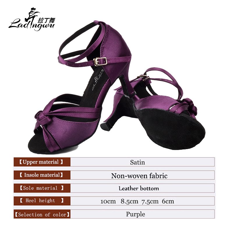 Ladingwu  Purple Ribbon Knot L - đánh giá và giá Women'S Shoes Z
