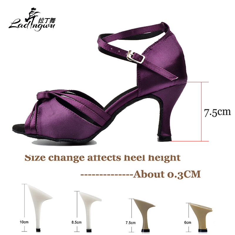 Ladingwu  Purple Ribbon Knot L - đánh giá và giá Women'S Shoes Z